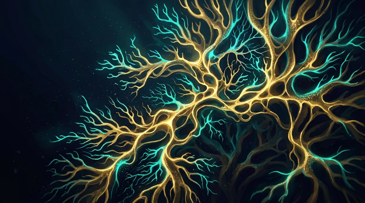 Thought as reef — Luminous field