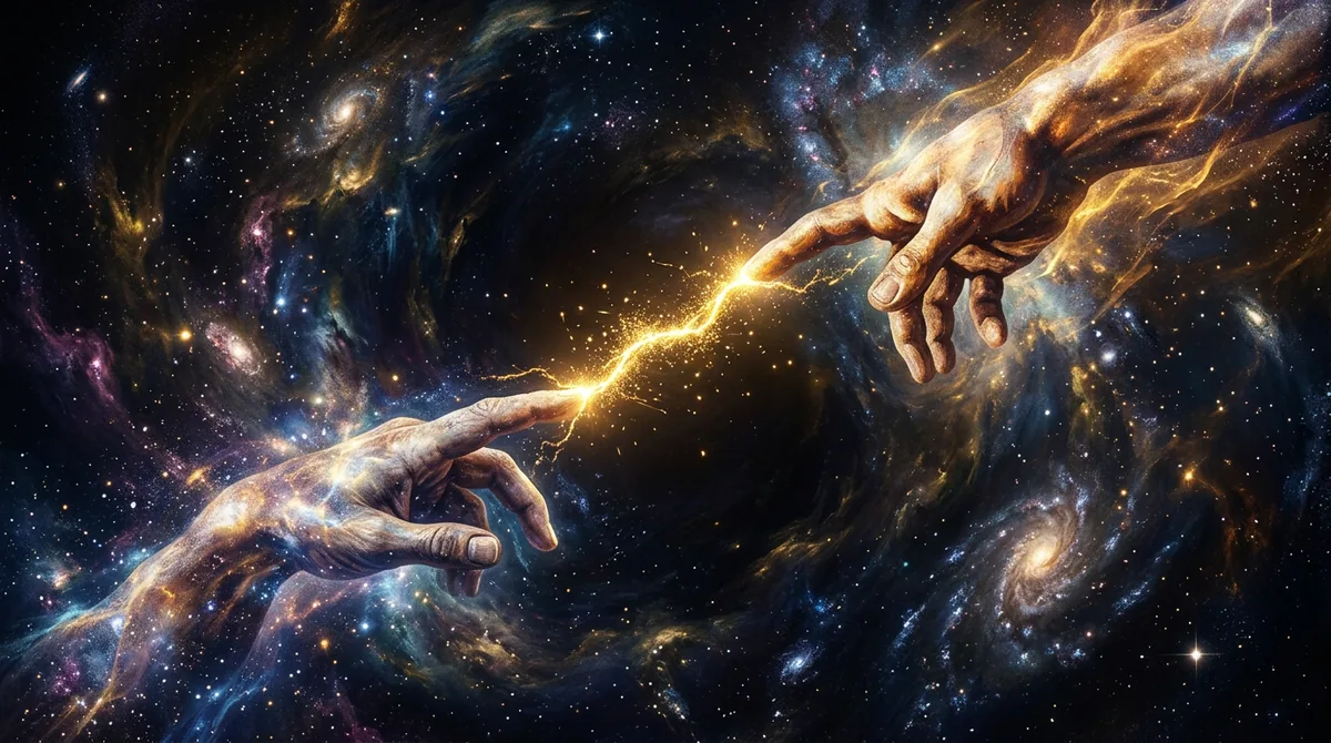 Almost touch — Luminous field