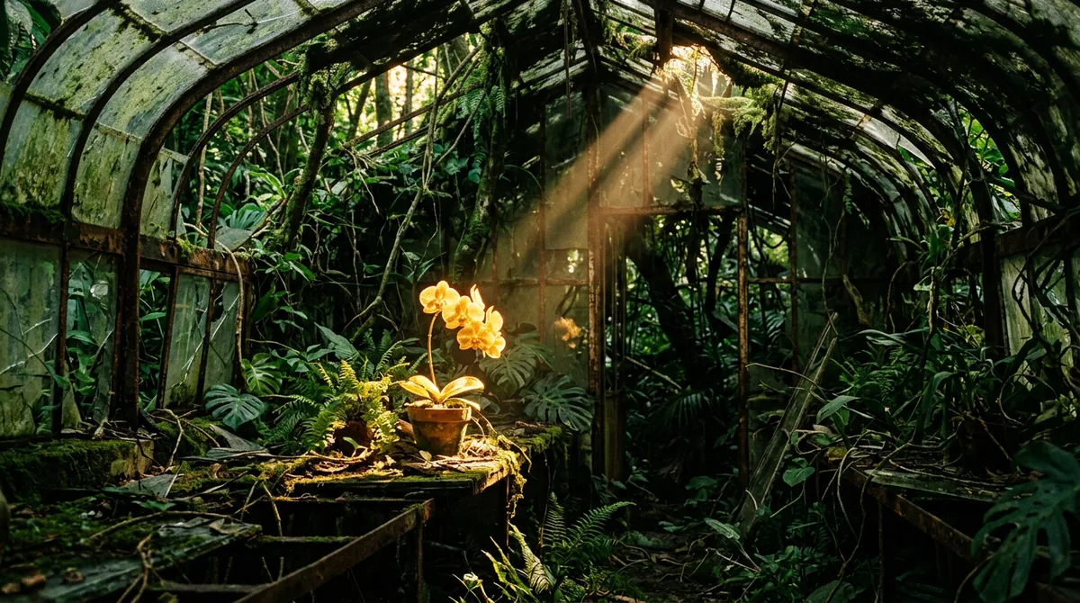 Return of green — Luminous field