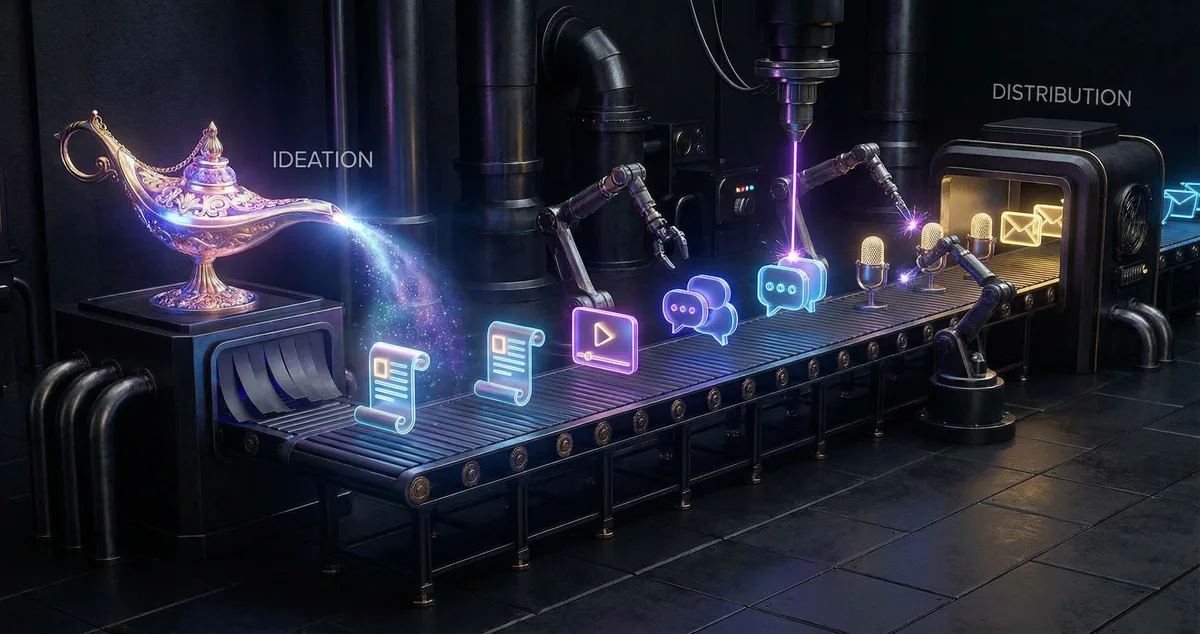 Content pipeline visual