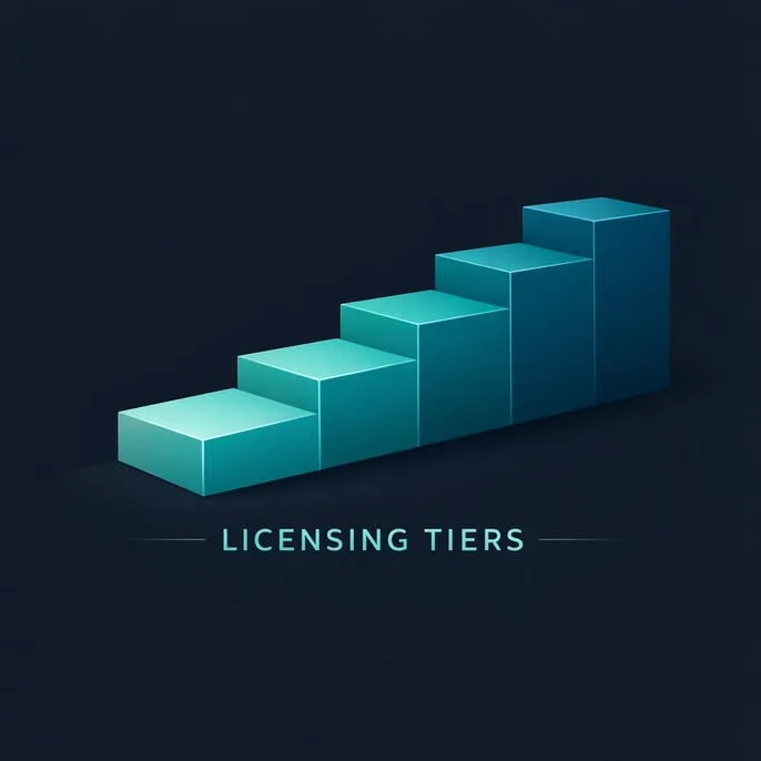 Licensing tiers