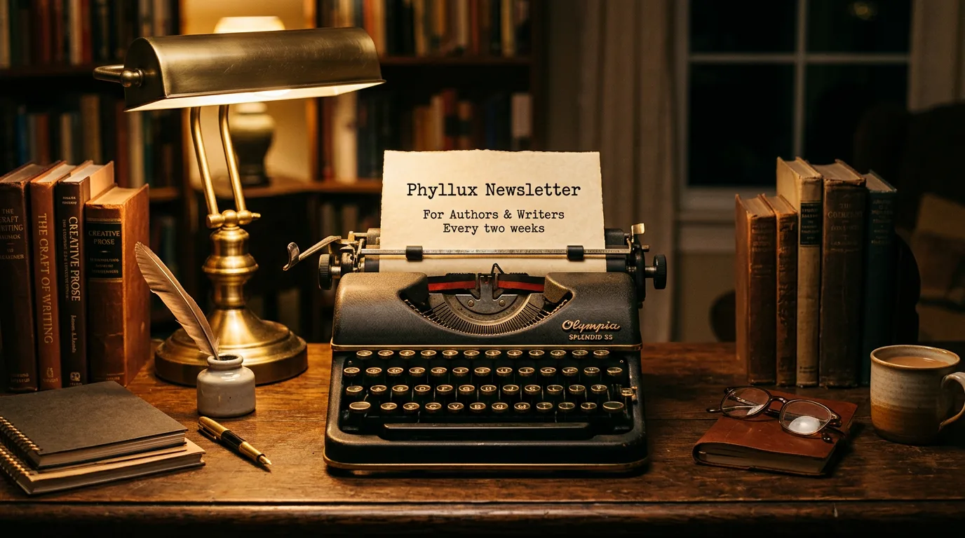 Typewriter: Writer's desk