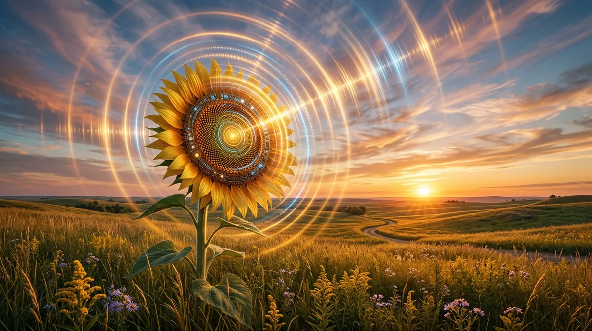 Efficiency Sunflower Waves