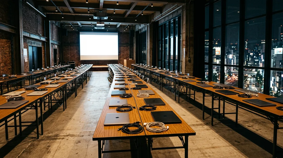 Hackathon Empty Venue