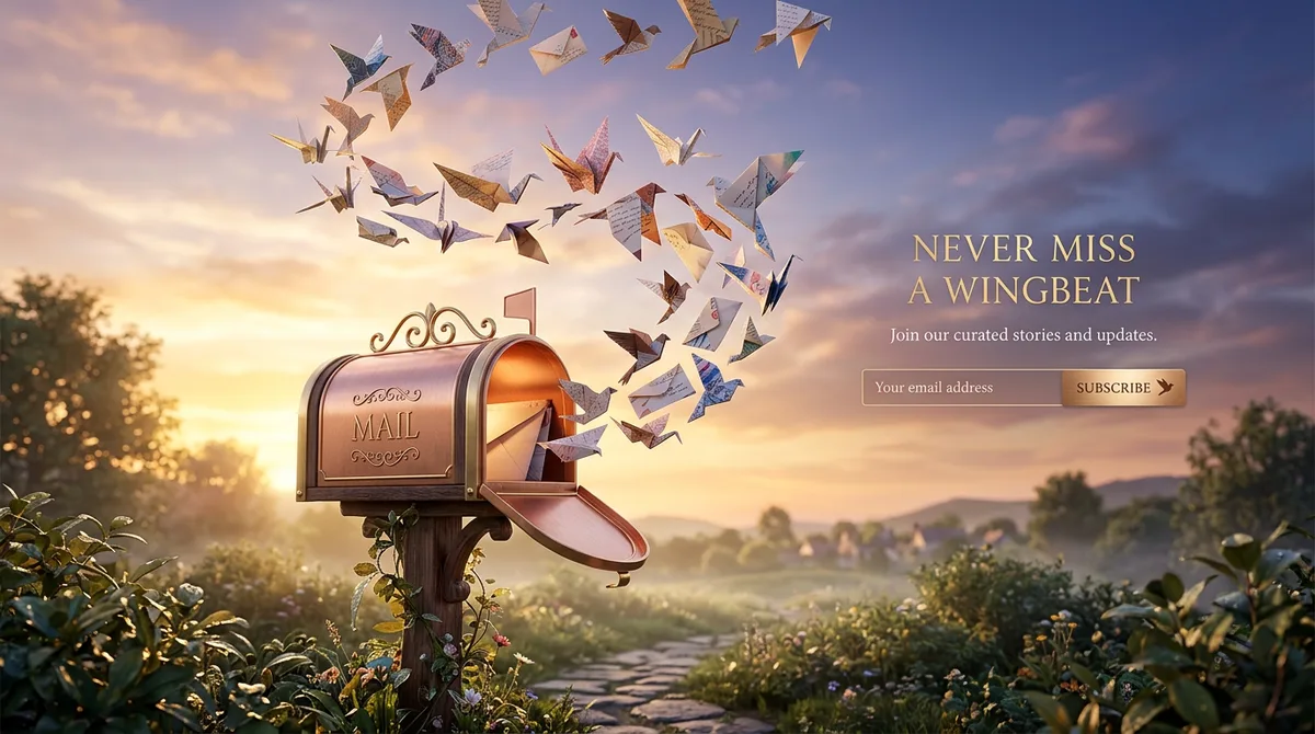 Newsletter Mailbox Birds