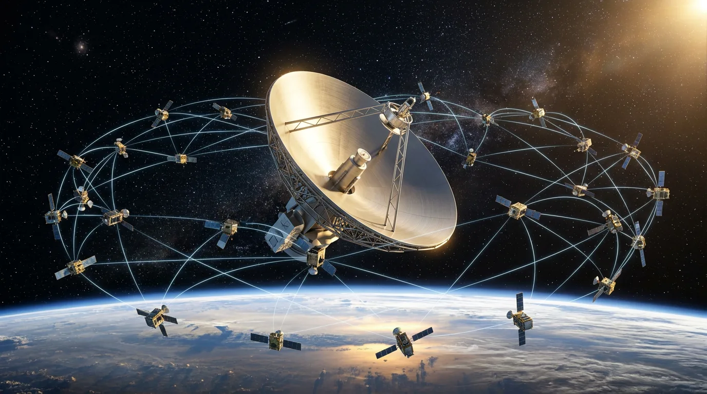 Satellite Radar Wave Hero