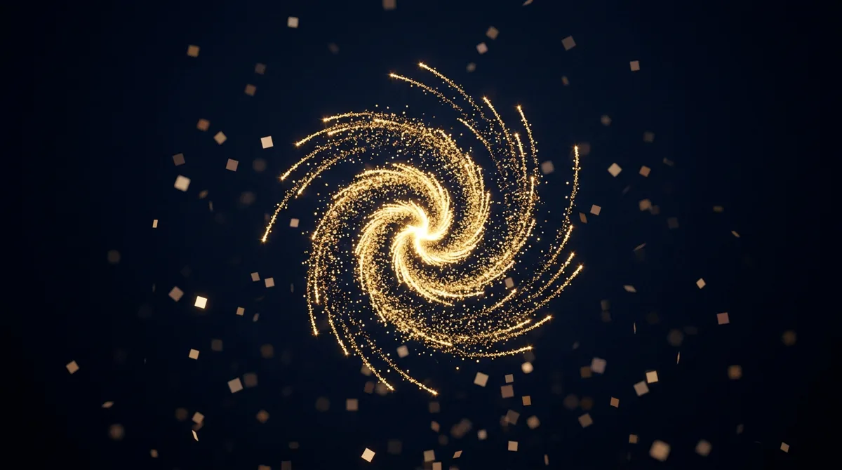 Thank You Spiral Firework