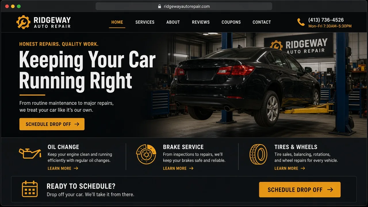 Template mockup autorepair