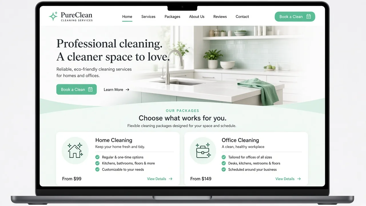 Template mockup cleaner