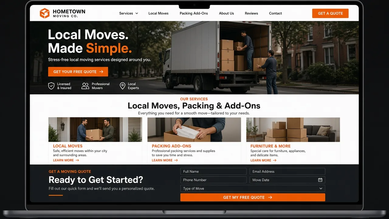 Template mockup mover