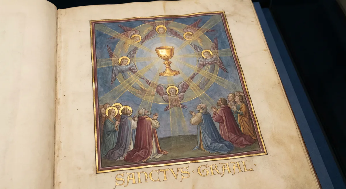 The Holy Grail in mystical vision