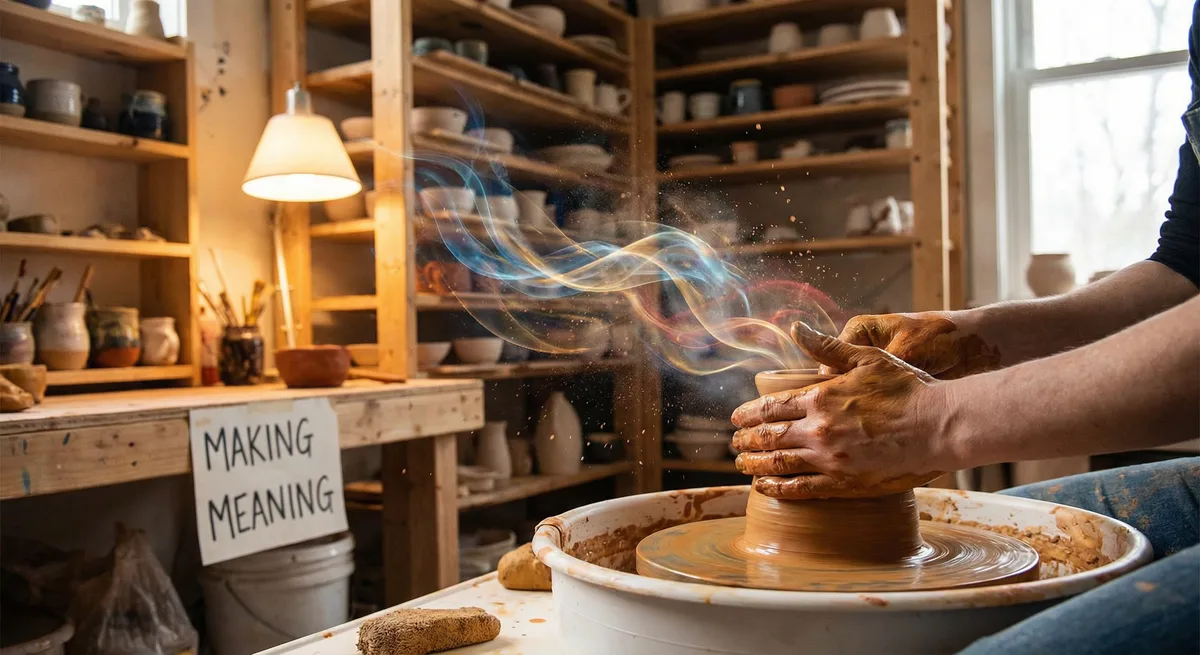 The act of artistic creation