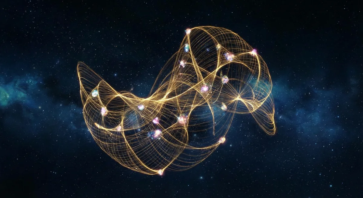 Golden threads connecting all things