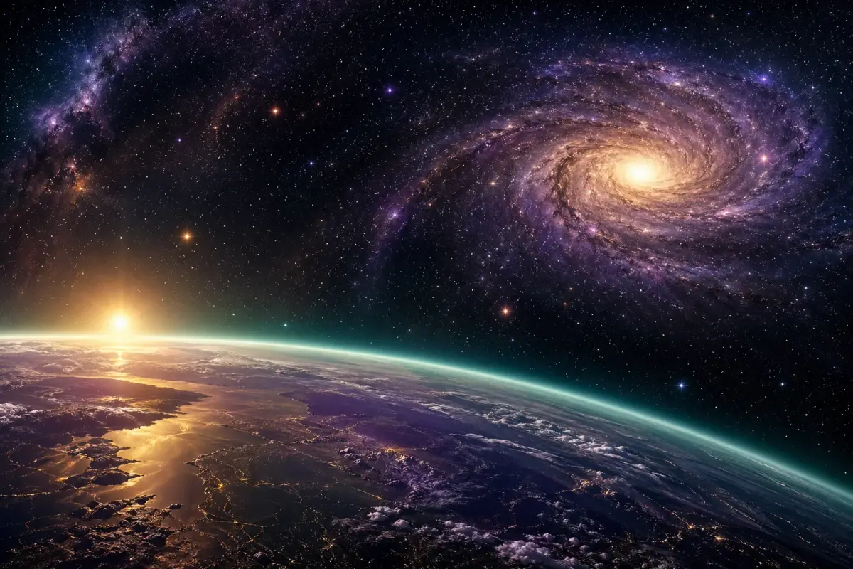 Cosmic fine-tuning — constants, habitability, careful framing (essay hero art)