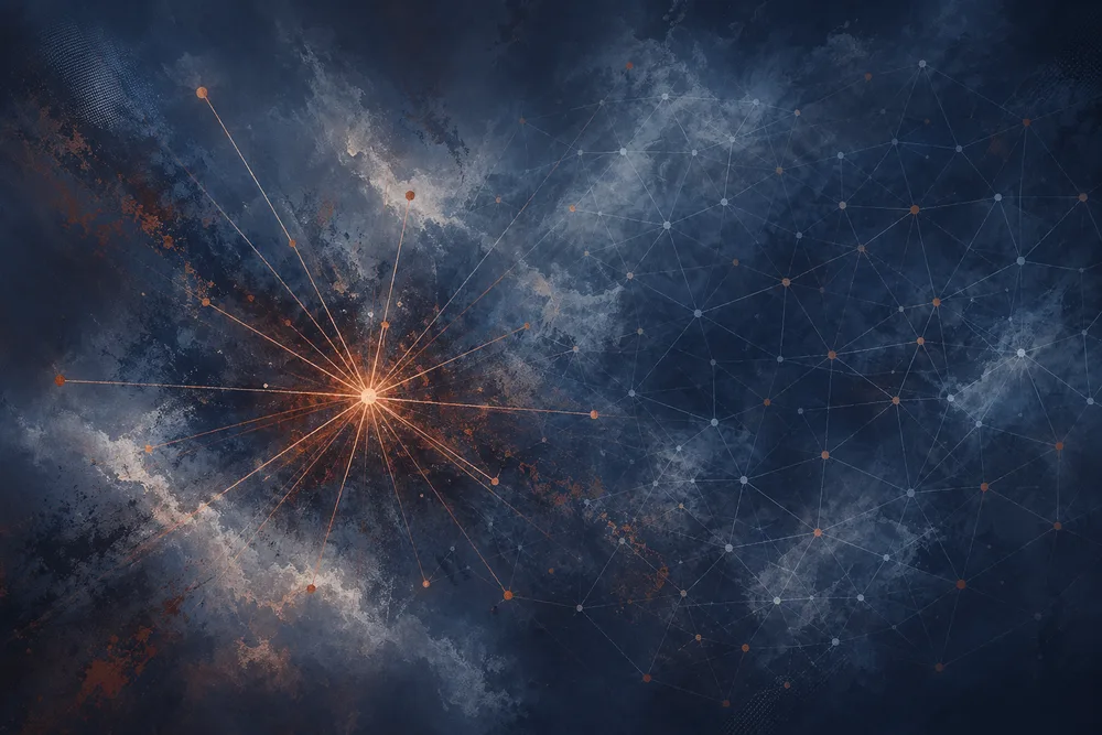 Network concept illustration