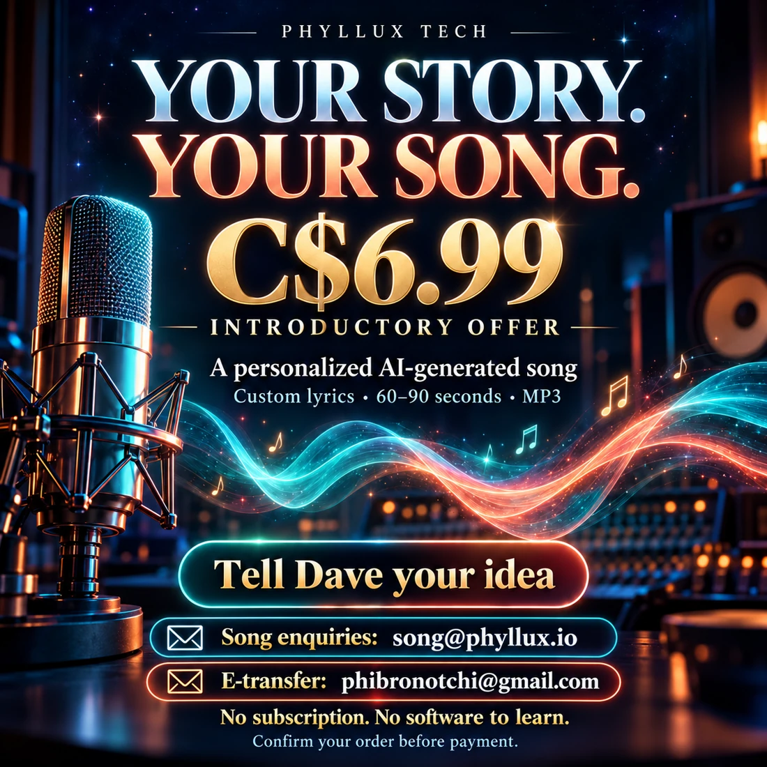 Your story. Your song.: commissioned illustrative artwork