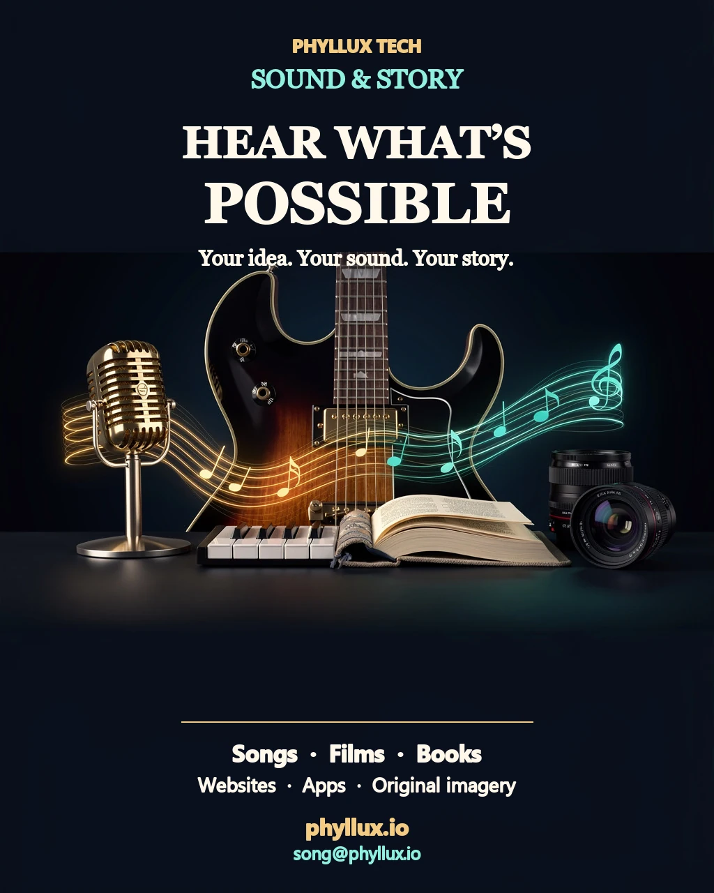 Hear What’s Possible.: commissioned illustrative artwork