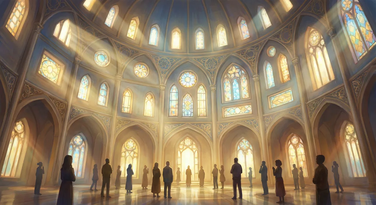 Light streaming through many windows — unity in diversity