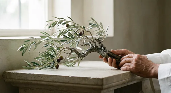 Olive branch — peace