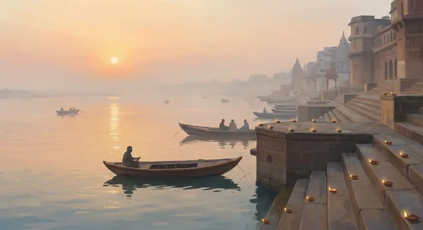 Ganges at dawn