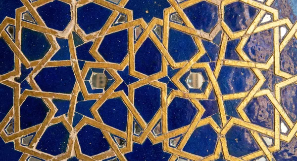 Islamic geometric pattern — mosque tile work