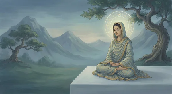 Meditation in stillness