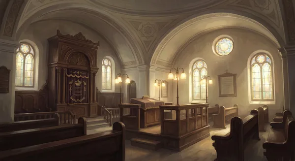 Synagogue interior