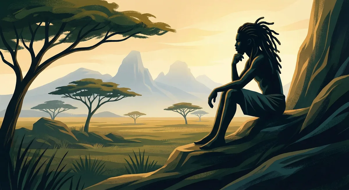 Mountain or African landscape—Zion, hope