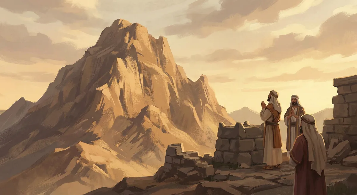 Mount Gerizim — the sacred mountain, reverent