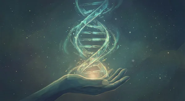 DNA helix — life's code