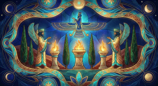 Ancient Persian motif